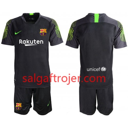 FC Barcelona Fodboldtrøjer Målmand Børn Udebanesæt 2019/20 Kort ærmer FC Barcelona Fodboldtrøjer Målmand Børn Udebanesæt 2019/20 Kort ærmer